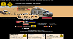 Desktop Screenshot of offroadpoint.cz